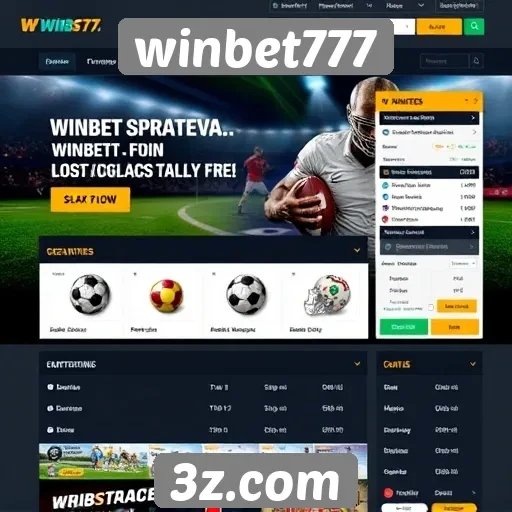 Facilidade de navegação e usabilidade do site winbet777
