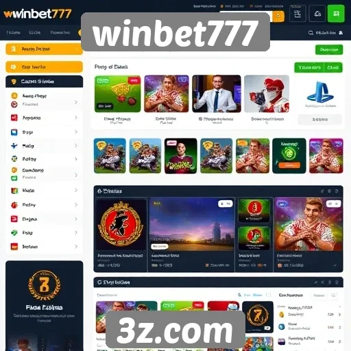 Interface do winbet777 é amigável e intuitiva
